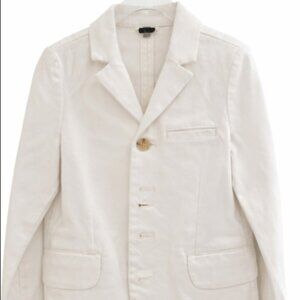 Armani white pique blazer sz 4